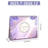 2026 Small Desk Calendar Mokani Standing Desktop Calendar July 2025-December 2026 Academic Flip Calender For Student Home