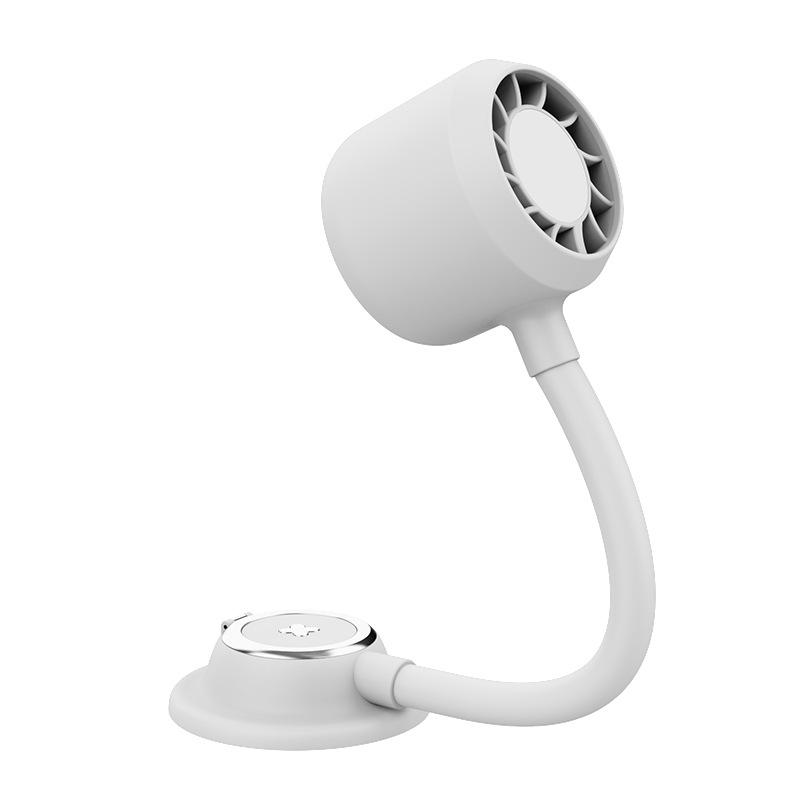 Magnetic Mobile Phone Holder with Fill Light & Adjustable Fan Three-speed, Night Light, Magnetic, Phone Stand