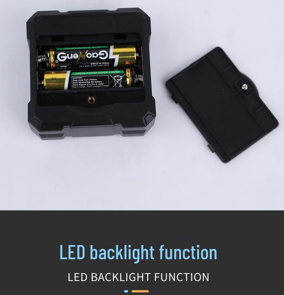 High-Precision Digital Inclinometer with Strong Magnetic Base and Angle Measurement