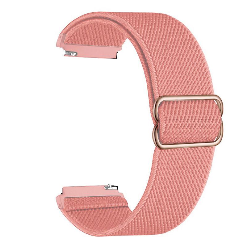 Nylon Strap for Samsung Galaxy Watch 7 FE 6 5 4/Gear S3 Adjustable Bracelet for Amazfit Balance 2/Bip 6 5/GTR 4/Active 2 3/GTS 4