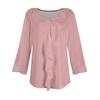 3/4 Sleeve Shirts For Women Cute Tops Graphic Tees  Blouses Casual Plus Size Basic Tops Pullover