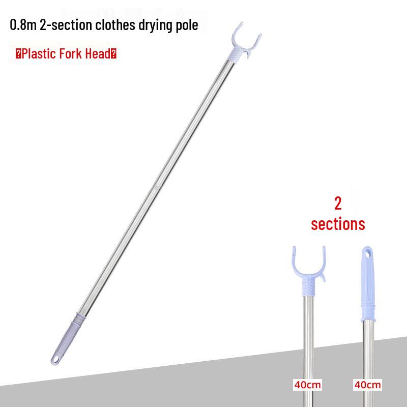 Stainless Steel Portable Clothes Drying Rod and Hanger