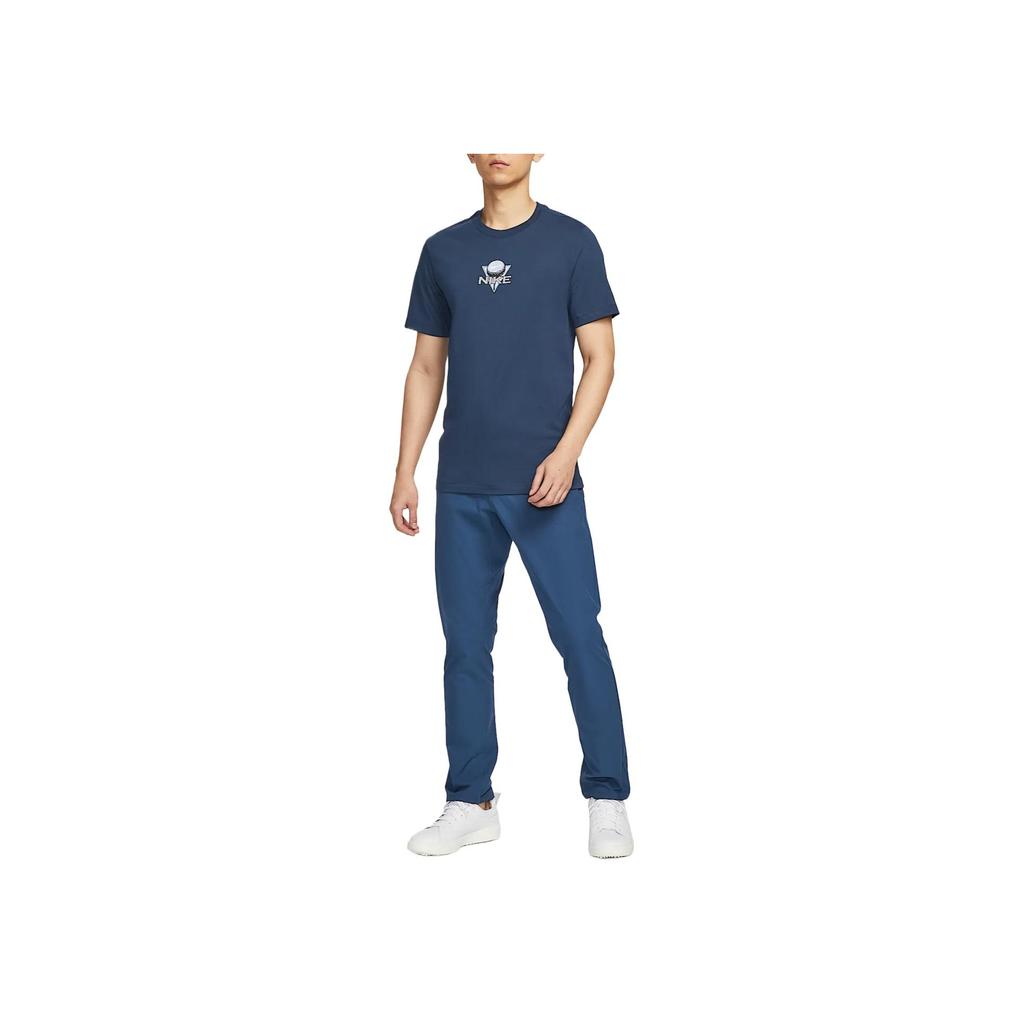 Nike Comfortable Versatile Simple Fashion Short Sleeve T-Shirt Men tops Obsidian HJ3333-451