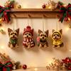 Decorative Miniature Pendants Goat Advent Calendar 2026, 24 Day Christmas Countdown with Unique Mini Pastoral Style Ornaments Figurines, Farmhouse