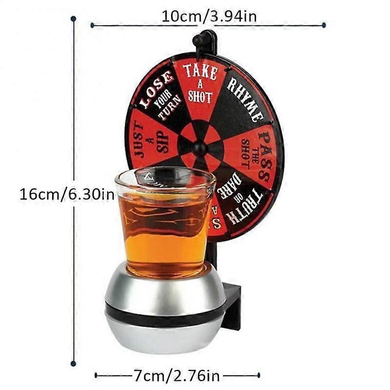 Funny Rotating Game Board Spin Lucky Wheel Arrow Board Game  Drinking Family Party