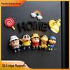 2025 Crayon Shin-chan 3D Cartoon Anime Refrigerator Magnet