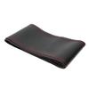Universal Steering Wheel Cover with Needle Thread Protector for External Diameter of 3738cm(Black