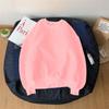 2023 Unisex Autumn/Winter Thick Velvet Solid Color Loose Hoodie - Trendy Round Neck