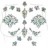 Crystal Stickers Rhinestones Jewelry For Neckline