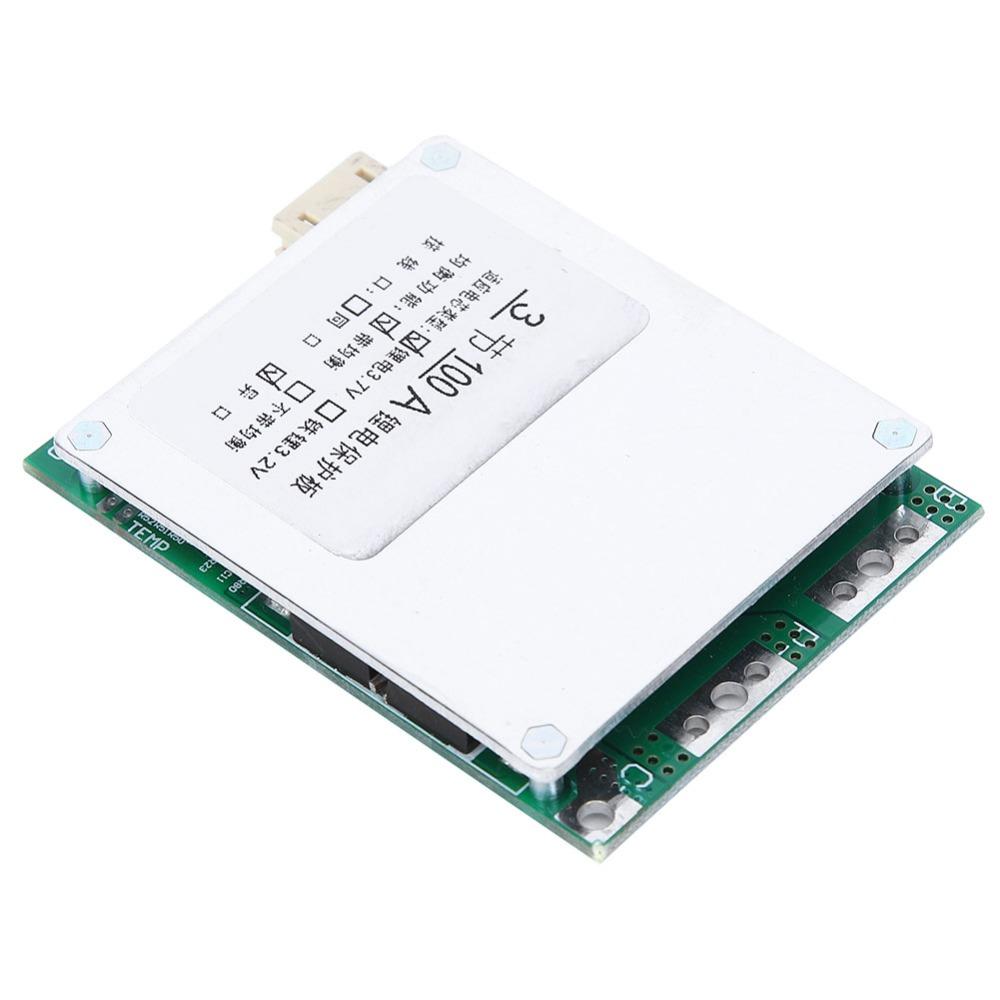 3S 12V 100A Charging Controller with Balance Charging BMS PCB Board  for 18650 Battery