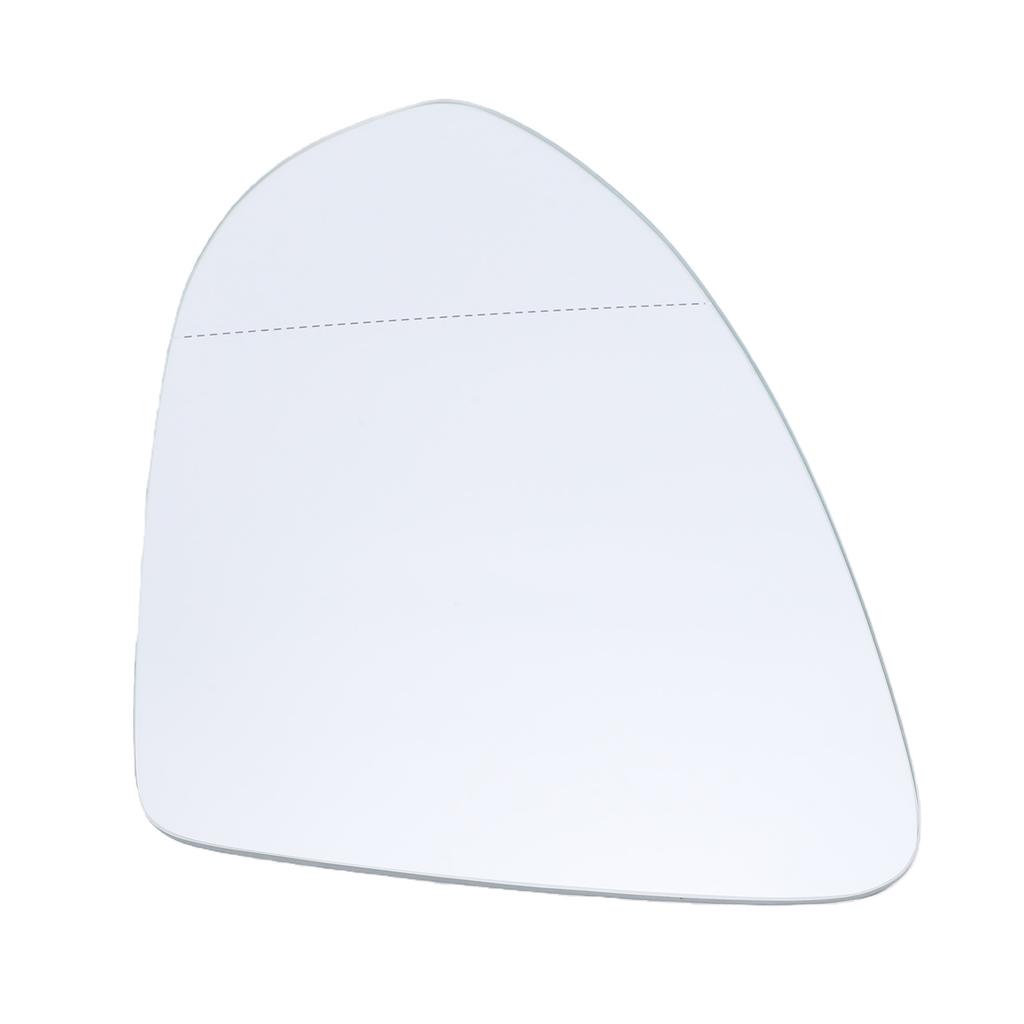 Rearview Heated Mirror Glass Quick Defrost and Defog Side Door Mirror Glass Replacement for Car Driver side Left