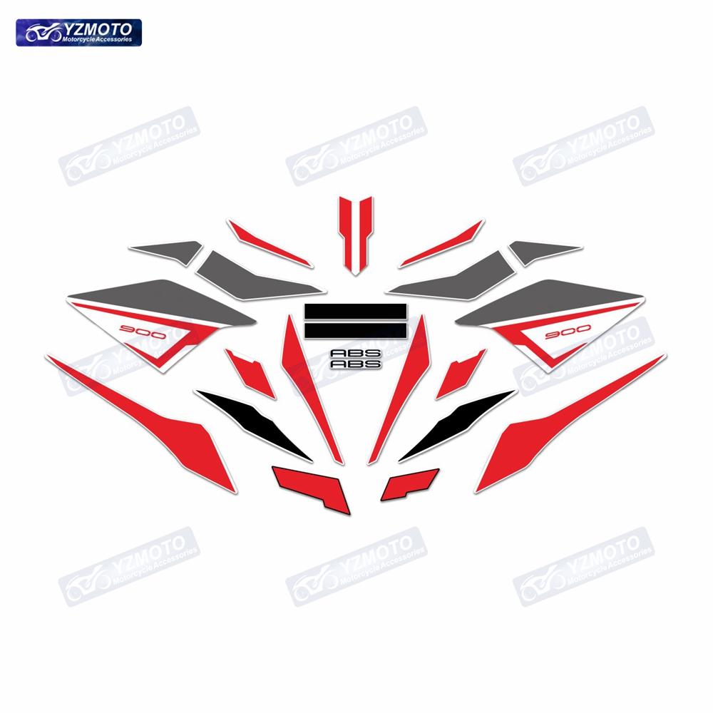 For Z900 Z900SE Z900F ZR900F 2021 2022 2023 2024 Motorcycle Full Set Fairing Sticker Motorbike Reflective Decal Stickers Kit