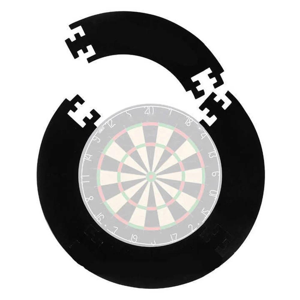 Dart Board Surround Ring Lightweight EVA Dartboard Surround Removable Durable Splicing Dart Board Wall Protector Darts Accessory