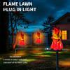 Automatic Dusk to Dawn Lights Solar Flame Garden Light, Waterproof LED Torch Light with Stake, Outdoor Path for Patio Bonfire Walkway Courtyard