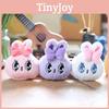 Adorable Plush Bunny Coin Purse Cute Keychain Doll Soft Stuffed Animal