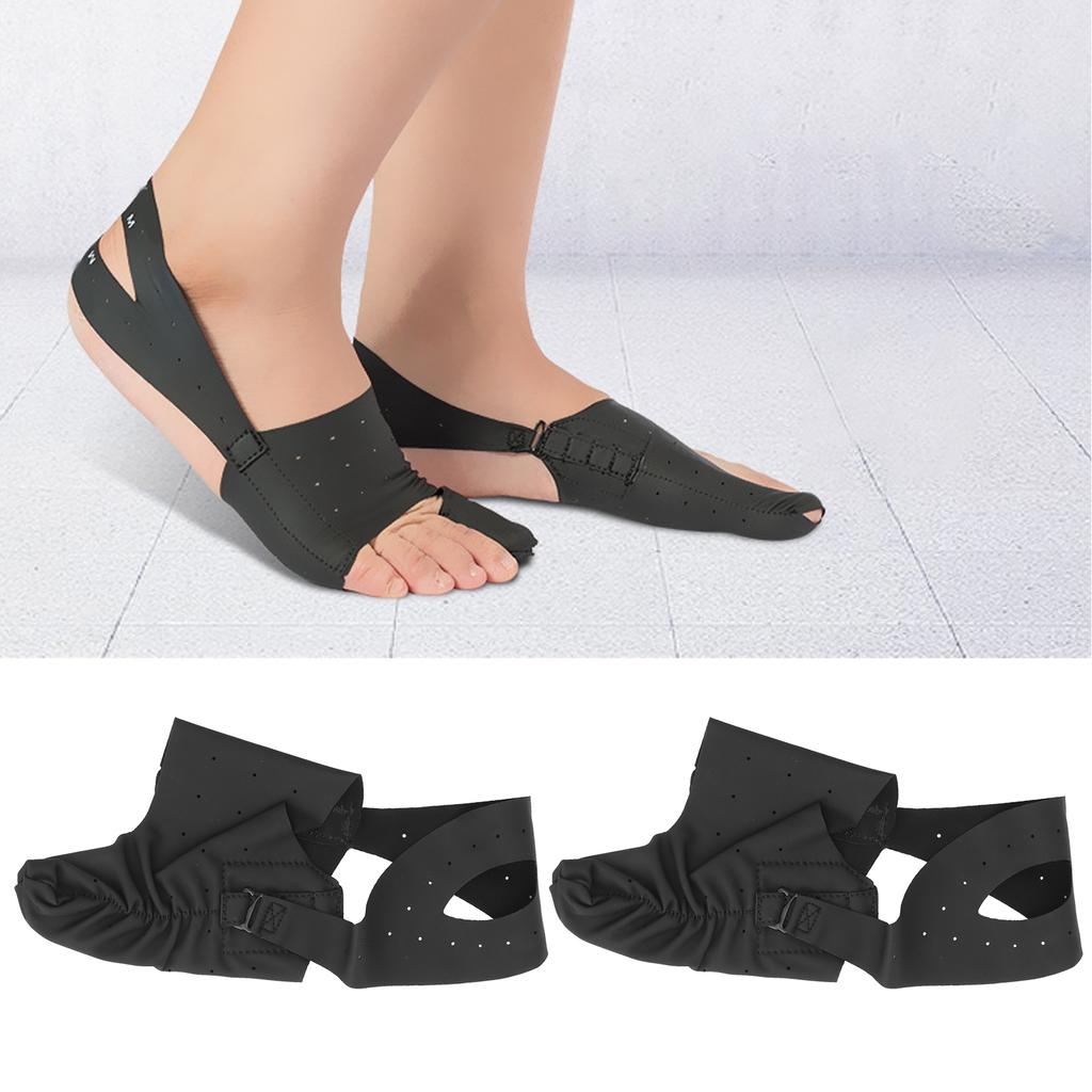 2pcs Hallux Valgus Bunion Corrector Elastic SkinFriendly Toe Separator Correction Tool(S )