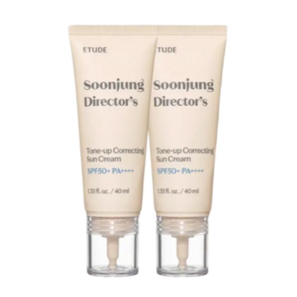 

[ETUDE] Soonjung Director’s Tone-Up Sunscreen Set – Hypoallergenic & Brightening UV Protection