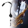 Wysokiej jakości uprząż do saksofonu z bezpiecznym metalowym hakiem dla muzyków