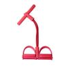 Pedal Resistance Band 4 Tube Resistance Band Bodybuilding Up Latex Ankle Expander Exercise Fitness Equipment Puller Sit