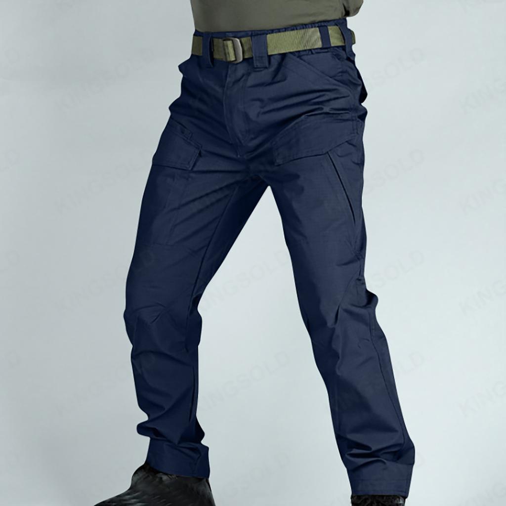 Mens Pants Cargo Utility With Pockets, Lightweight Casual Outdoor Water-Resistant Work-Wear, , Operations Uniform Pant