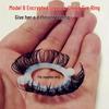 Silicone Sheep Eye Ponytail Cock Ring Hair Tie