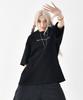 REEMNIK Lettering Print Oversized Round Short Sleeve T-Shirt [2 Colors]