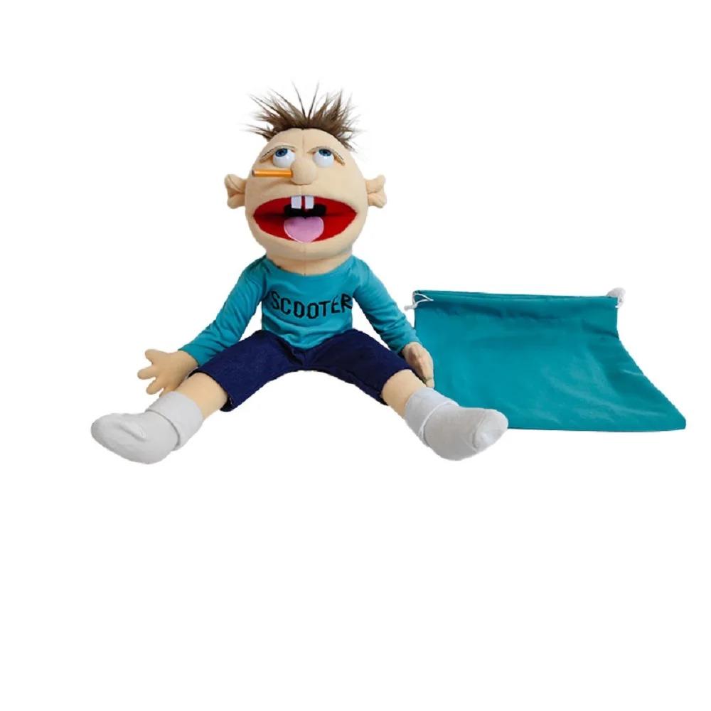 Neue Jeffy Puppe Jeffy Handpuppe Sml Jeffy Puppenfamilie Echter Jeffy Zombie Junge Handpuppe Kuscheltier Plüsch Feebee Puppe