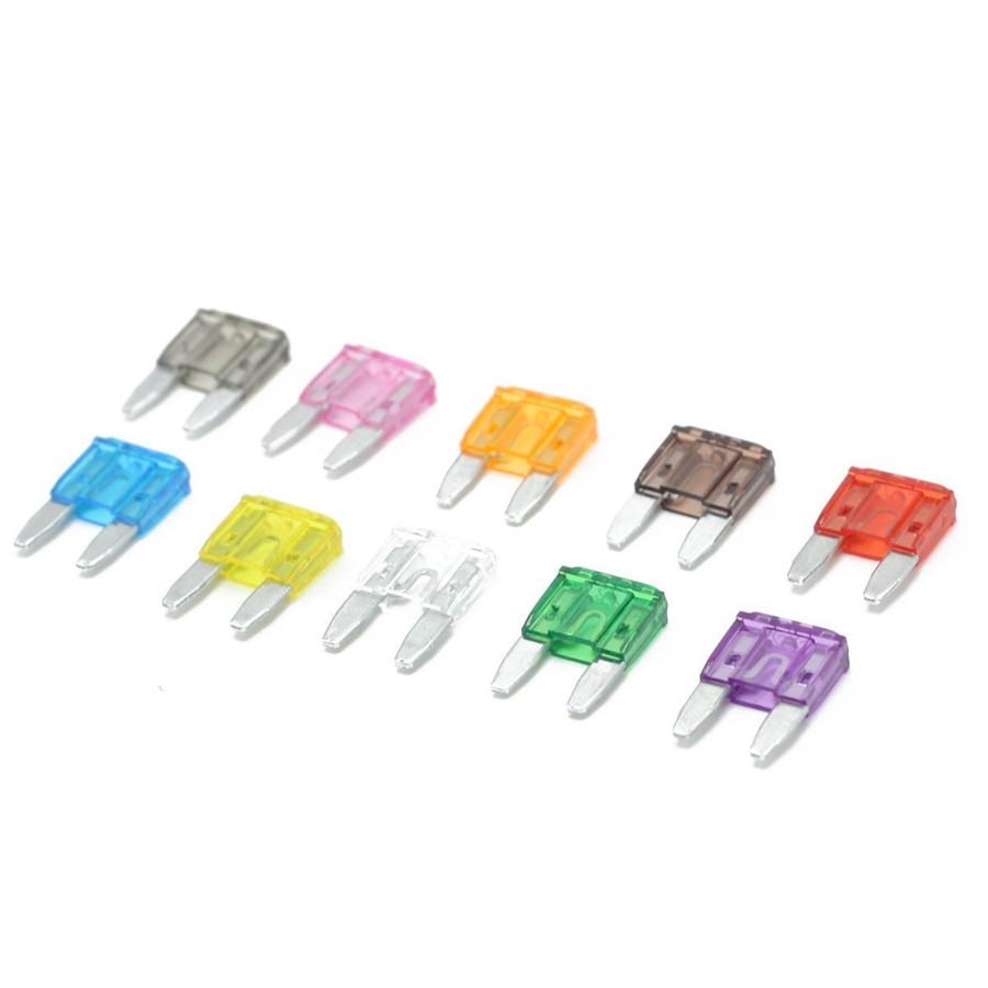 165pc Car Fuse, Mini Small Medium Size Blade Fuse Assortment Auto Car Truck Moto