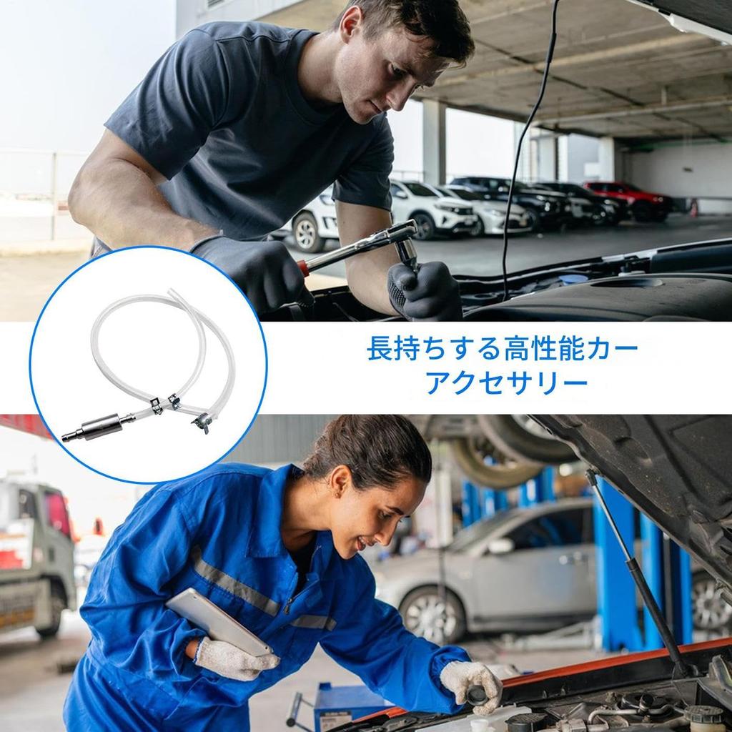 Motorcycle Brake Bleeder Tool - Motorcycle Brake Bleed Hose | Long Life, Clutch Connected Exhaust Tube for Electric Vehicles