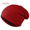 Fashion Men's Women's Solid Color Slouch Hip-pop Beanie Baggy Knit Hat Ski Girls Hats