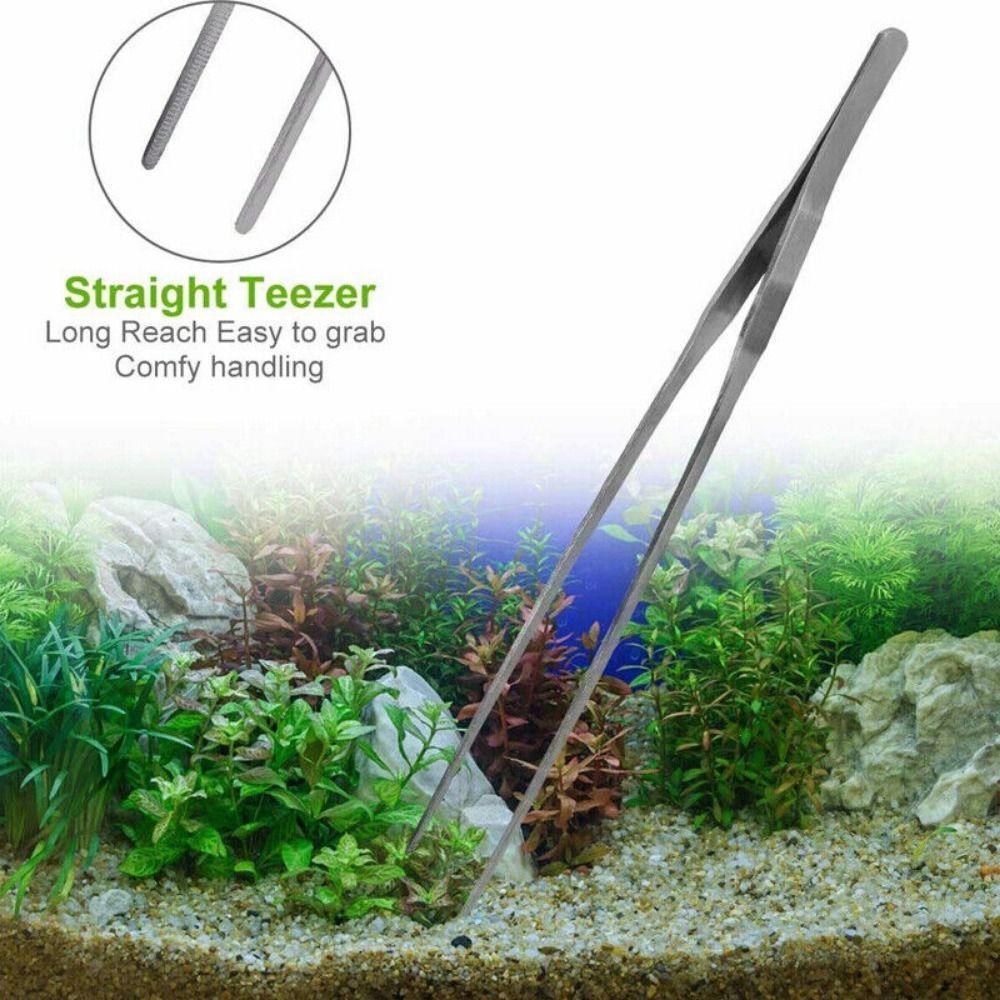 Tank Shovels Trim Tool Tweezers Scissors Cleaning Tools Plants Wave Scissors Aquarium Tools Kit