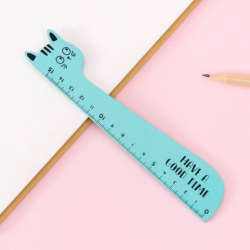 1Pc Stück Katze Candy Farbe Kawaii Briefpapier Cartoon Zeichnung Geschenk koreanischen Büro Schulbedarf
