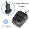 Efficient USB Charging Accessory Portable Travel Charger Holder base for BF999S 888S 777S 666S Two Way Radio
