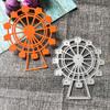 1Set Ferris Wheel Metal Cutting Dies Handmade Stencil Mold Embossing Pattern for Children Adults DIY Crafts Project