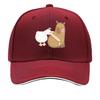 Cute Capybara Pelican Animal Meme Illustration Sandwich Baseball Cap Sun Cap Outdoor Workouts Hat