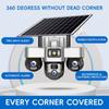Abu Lion Waterproof 4G Solar Outdoor Camera with 360° Remote Monitoring