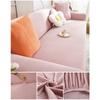 Elastic Jacquard Fabric Sofa Cover Stretch Couch Cover Sectional L Shape Sofa Slipcover Corner Case for Living Room 1/2/3/4 Seat