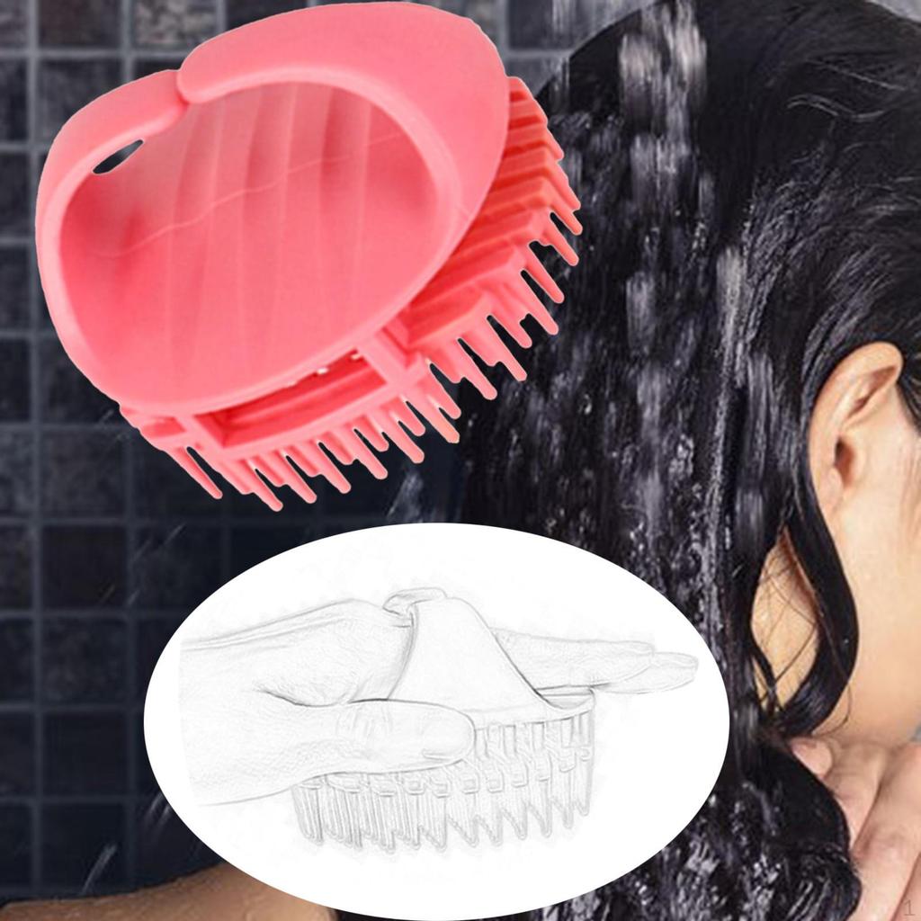 Hair Brush for Deep Scalp Massage and Detangling - Gentle Bristles All Types