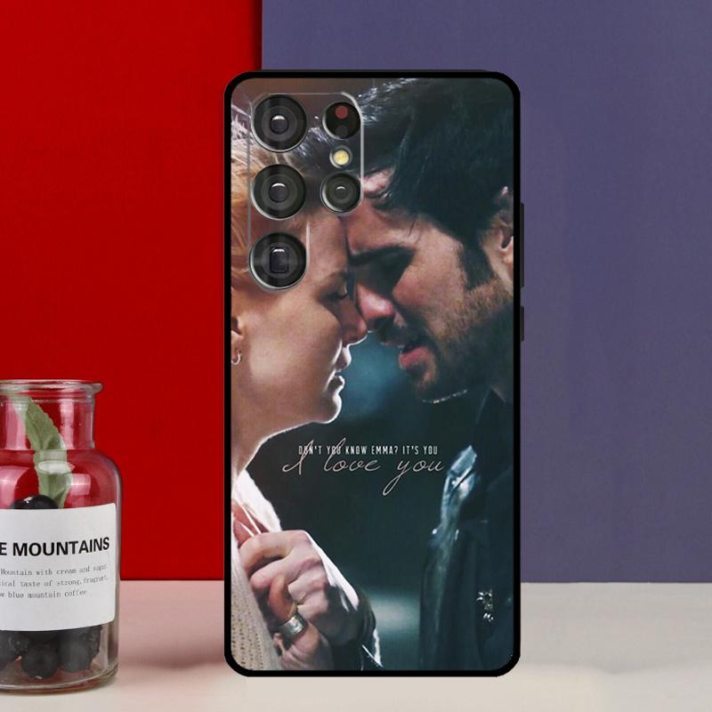 Etui Funda Once Upon A Time Do Samsung Galaxy S25 Ultra S9 S10 S20 S21 S22 Plus S23 Ultra S24 FE Pokrowiec na Telefon