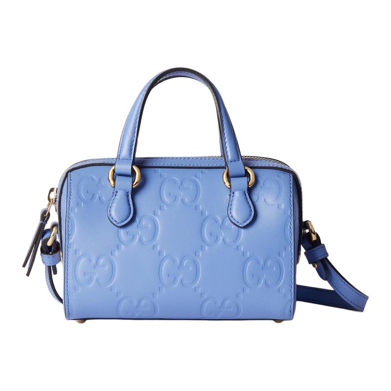 Gucci Classic G pattern zipper closure