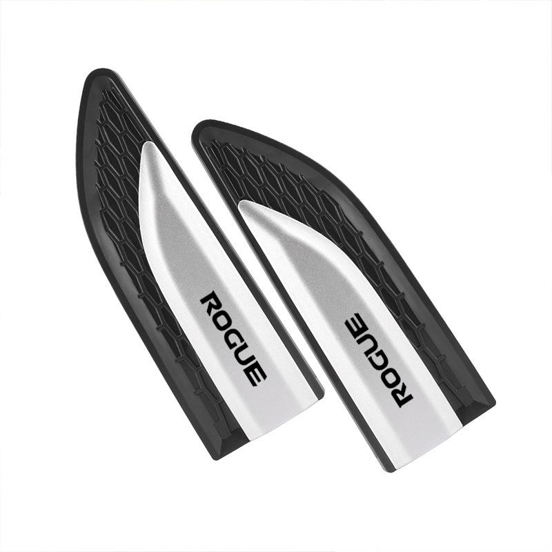 wskpa9 Car Door Side Fender Blade Decal Sticker ABS Resin Car Body Protective Sticker For Nissan NV200 Qashqai rogue sentra Accessories