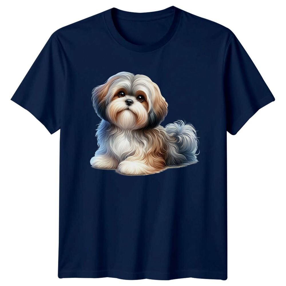 Shih Tzu Dog Lover Portrait Graphic TShirt