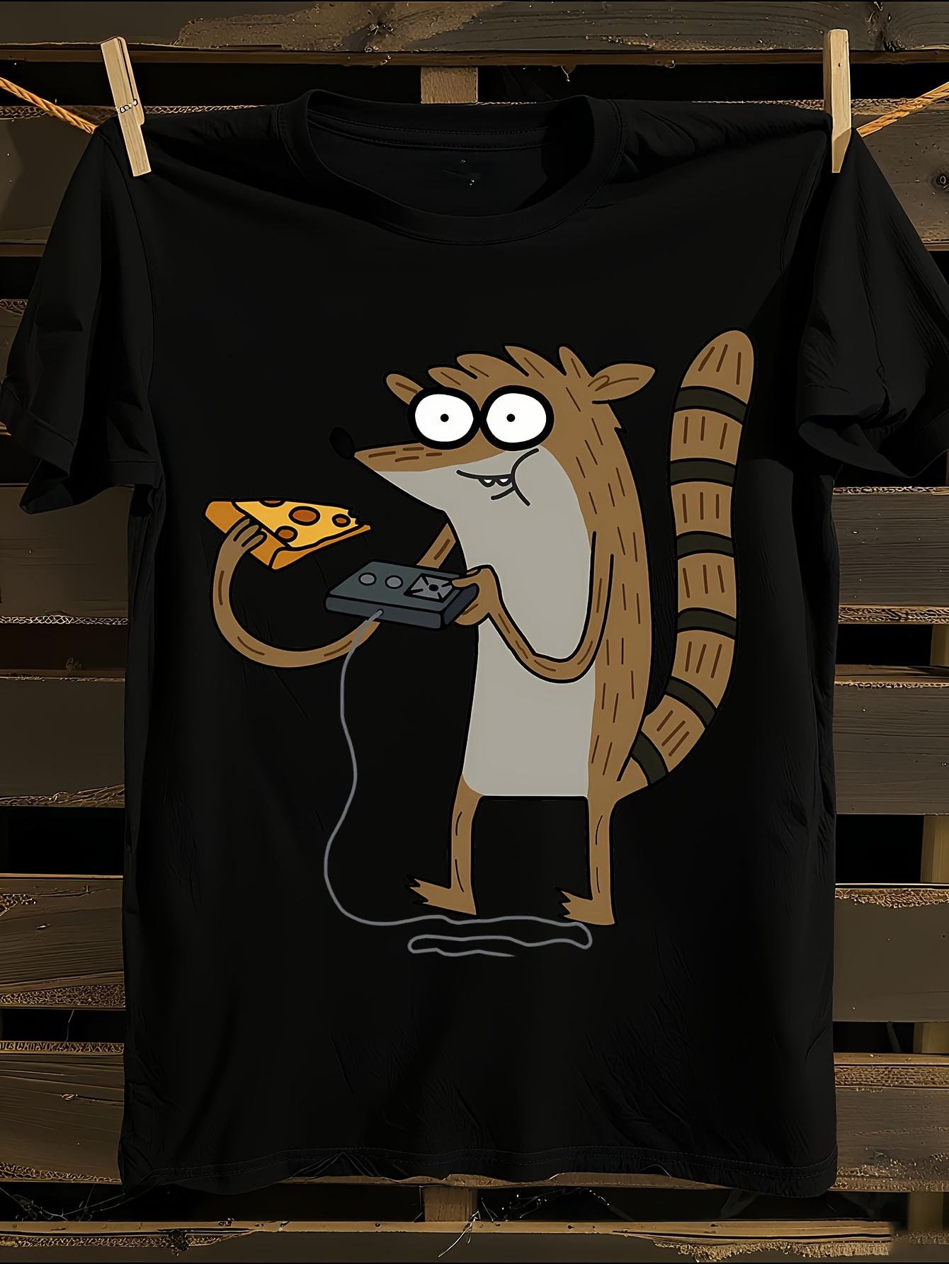 Funny Raccoon Graphic Tshirt XXXL