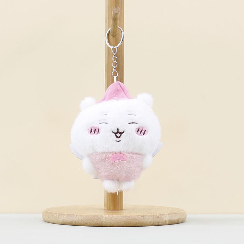 Hachiware Plush Usagi Pendant Pp Cotton Chiikawa Toy Keychain For Toy Collectors