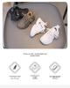 Autumn Breathable Mesh Running Shoes for Kids - White, Casual, Dad Style
