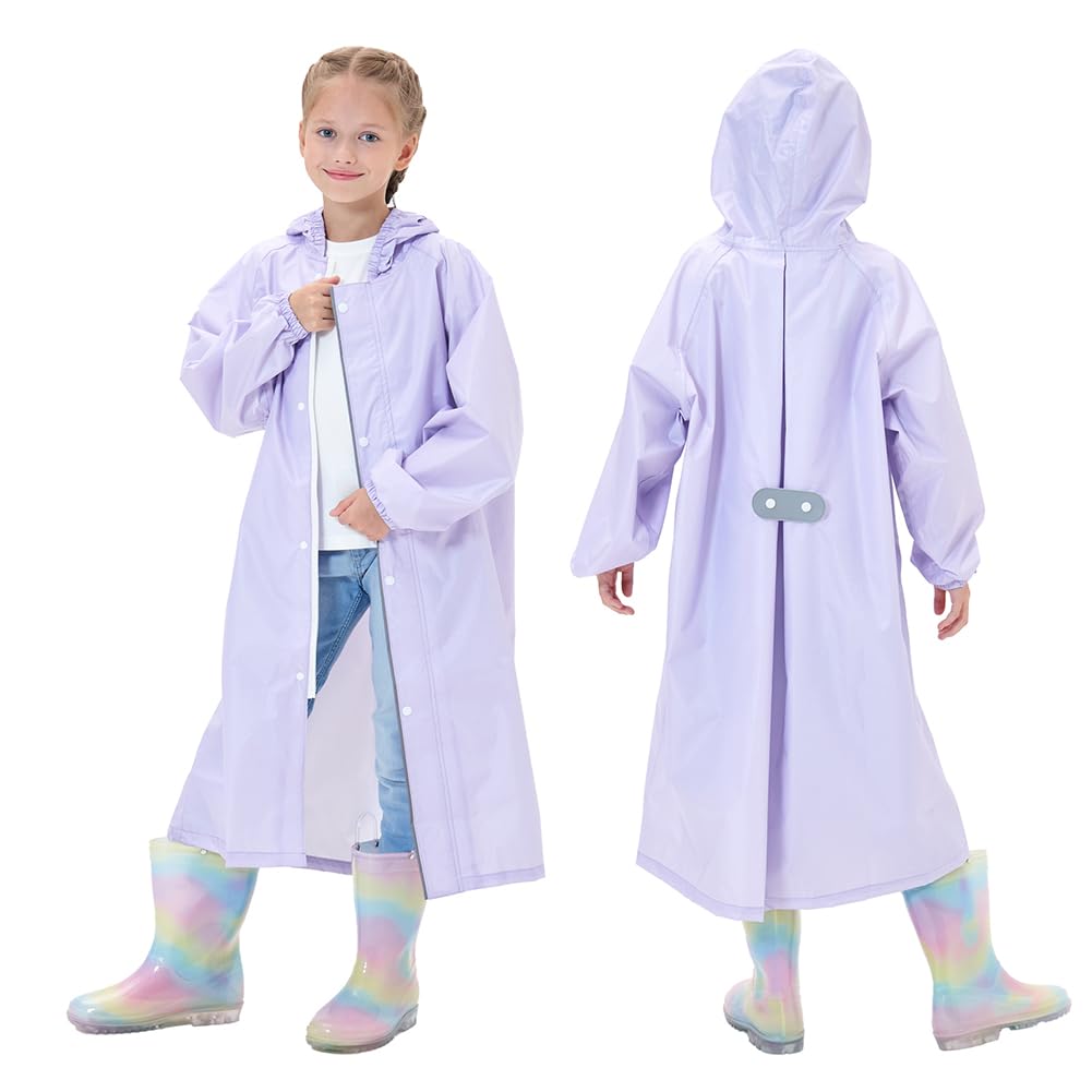 Raincoat for Suitable for School Rainy Heavy Commuting To School [Yolrky] Kids, Bags, Boys, Girls, Children, Adults, Rainwear, Raincoat, Season, Rain,