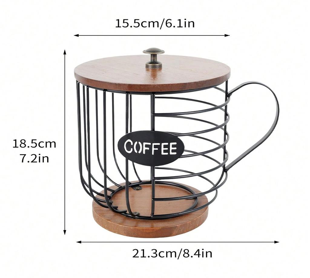 Držáky na kávové kapsle Leeseph na pult, moderní dekorace na kávový košík na kuchyňskou linku, držáky na espresso kapsle, kávové příslušenství