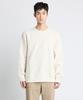 STCO Diems Diagonal Knit Sweatshirt Ivory (Semi-Oversized Fit)_Dtsua11Csi