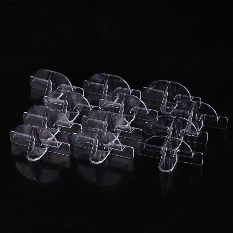 3/6/12Pcs Glasses Storage Rack Wall-Mounted Sunglasses Storage Rack Eyeglasses Holder Transparent Wall Home Glasses Holder