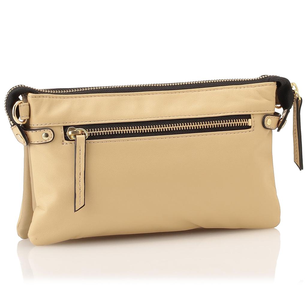Wallet Bag WALLET SHOULDER Greige [Antiform Design] Women's